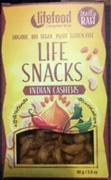Life snacks Indian cashews