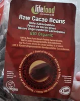 Raw cacao beans