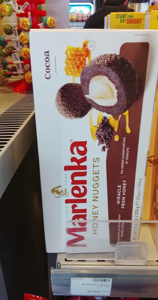 Medové kuličky s kakaem