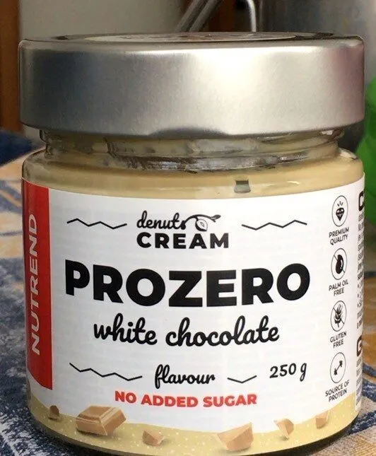 Denuts cream, PROZERO bílá čokoláda