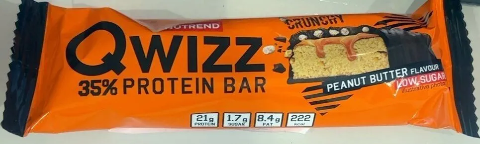 QWIZZ protein bar, arašídové máslo