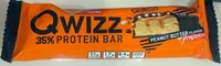 QWIZZ protein bar, arašídové máslo