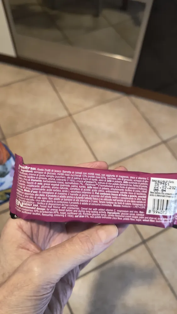 Nutrend Energy bar