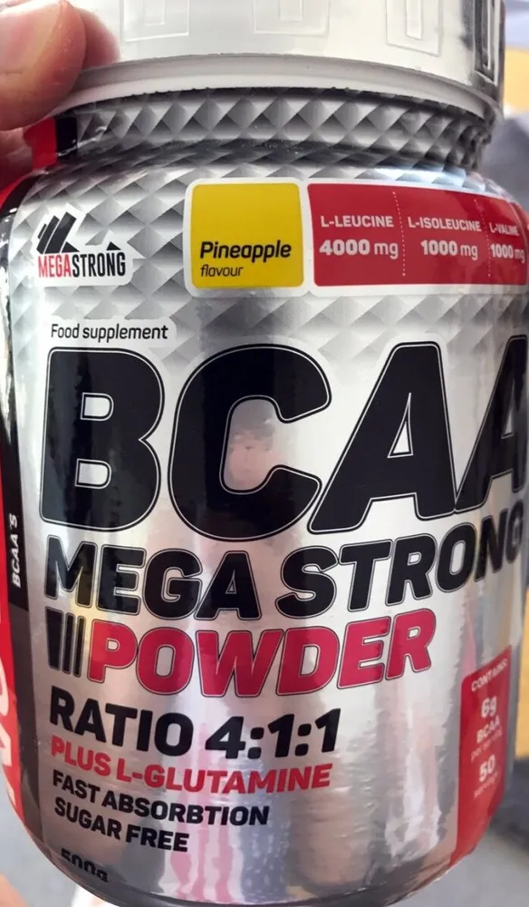 BCAA Mega strong powder - ananas