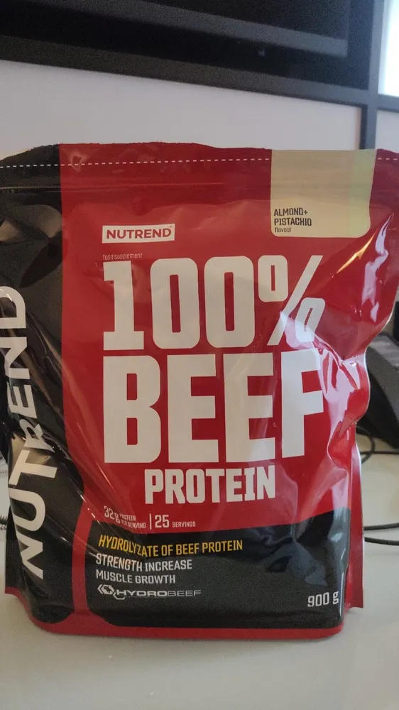 100% Beef Protein Almond Pistachio