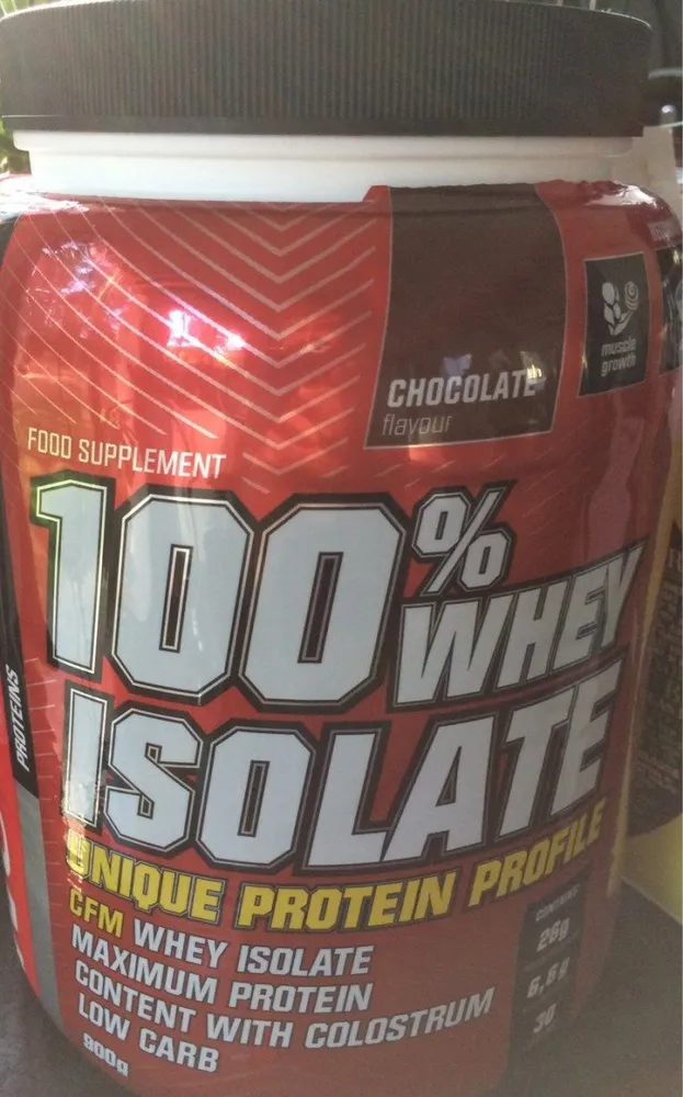 100% whey isolate