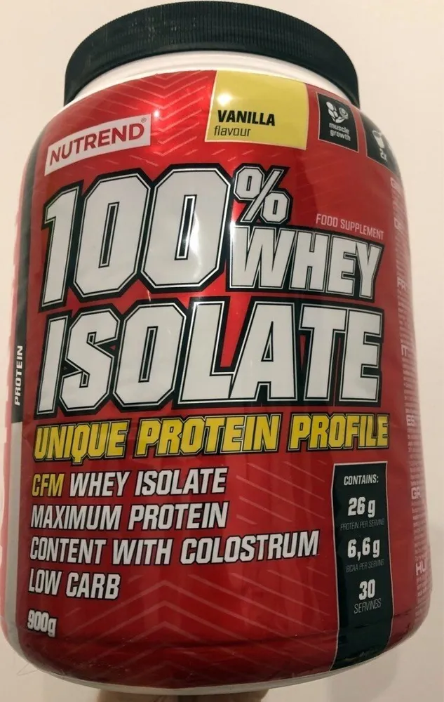100 % whey isolate  - vanilka