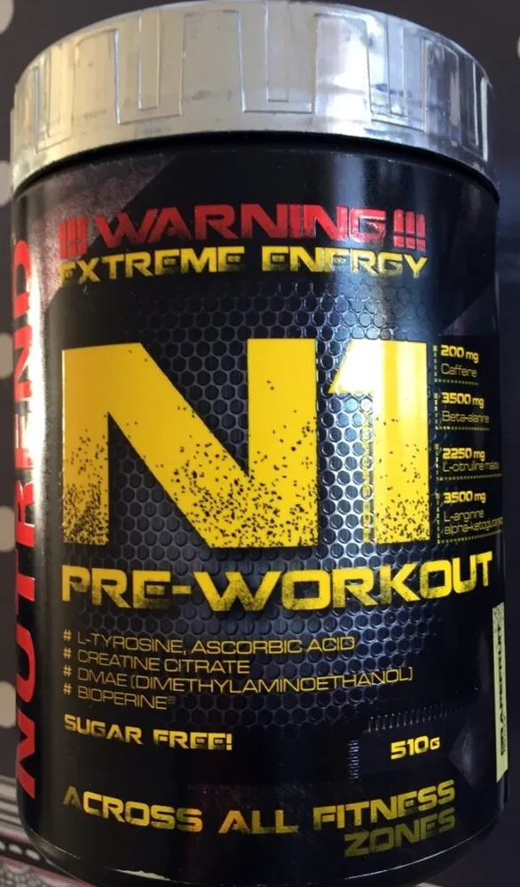 N1 Pre-Workout grep