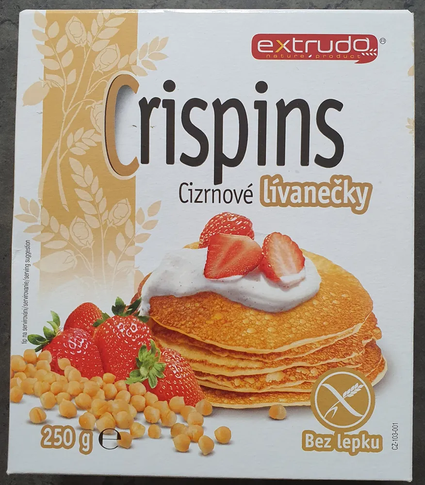 Crispins Cizrnové lívanečky