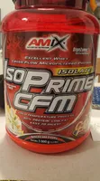 AMIX Isoprime CFM Isolate Protein Powder Vanilla Cream