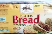 Protein bread with seeds