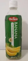 Banana with coconut jelly