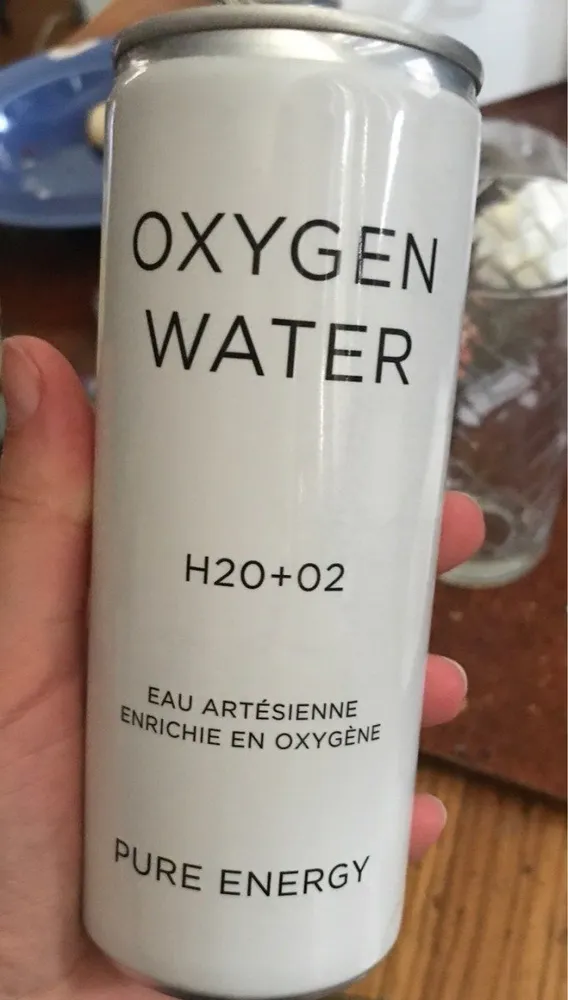 Oxygen water