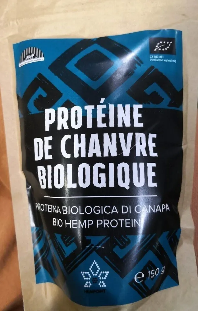 Protéine de chanvre biologique
