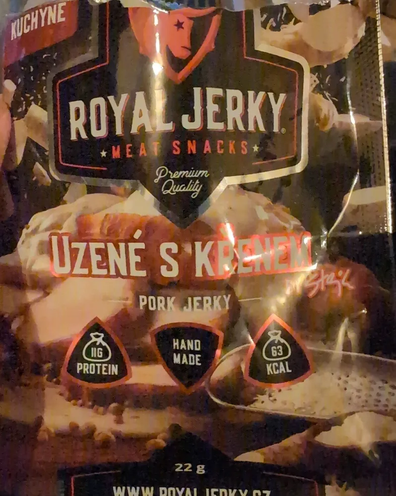 Pork Jerky - Smoked Horseradish