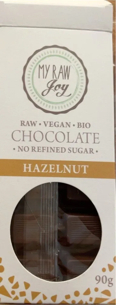 Chocolate raw vegan hazelnut