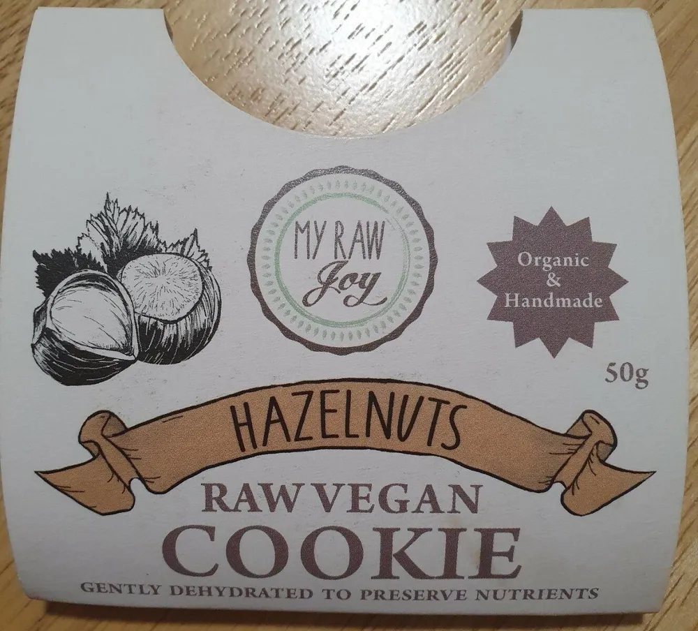 Hazelnut Raw Vegan Cookie
