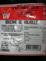 Boucané de volaille