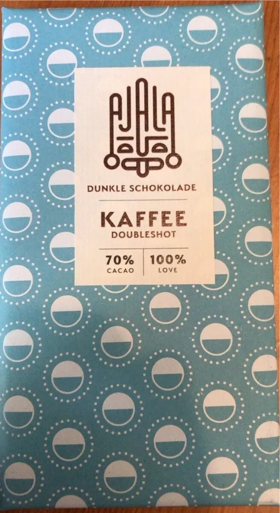 dunkle Kaffee Schokolade