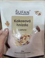 Kokosová hnízda s pekany