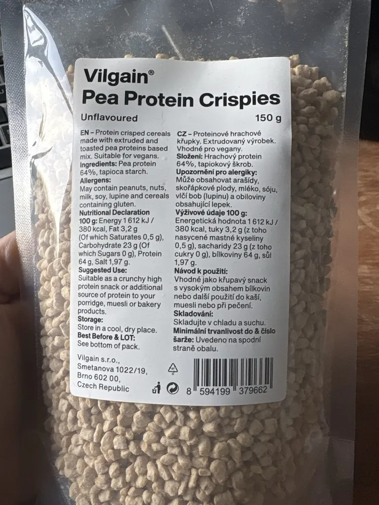 Pea Protein Crispies