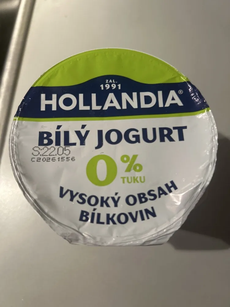 Hollandia Bily Jogurt