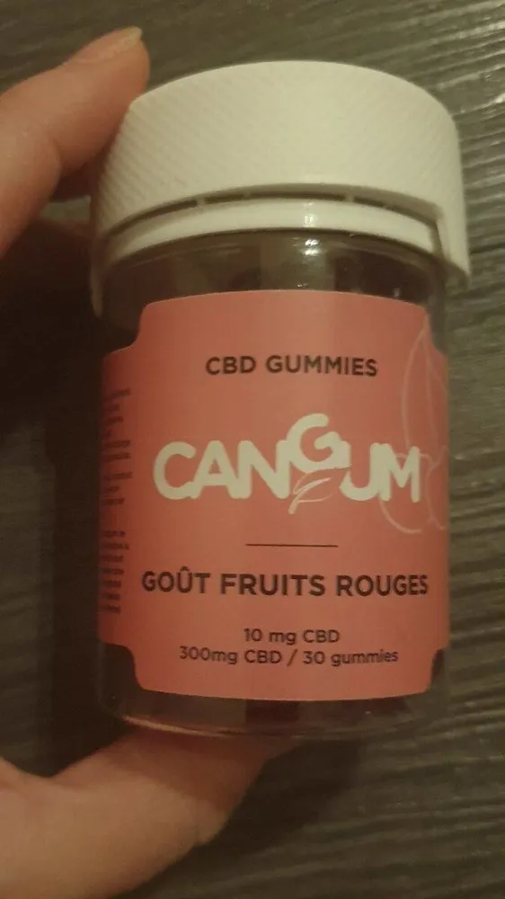 Gummies CBD fruits rouges