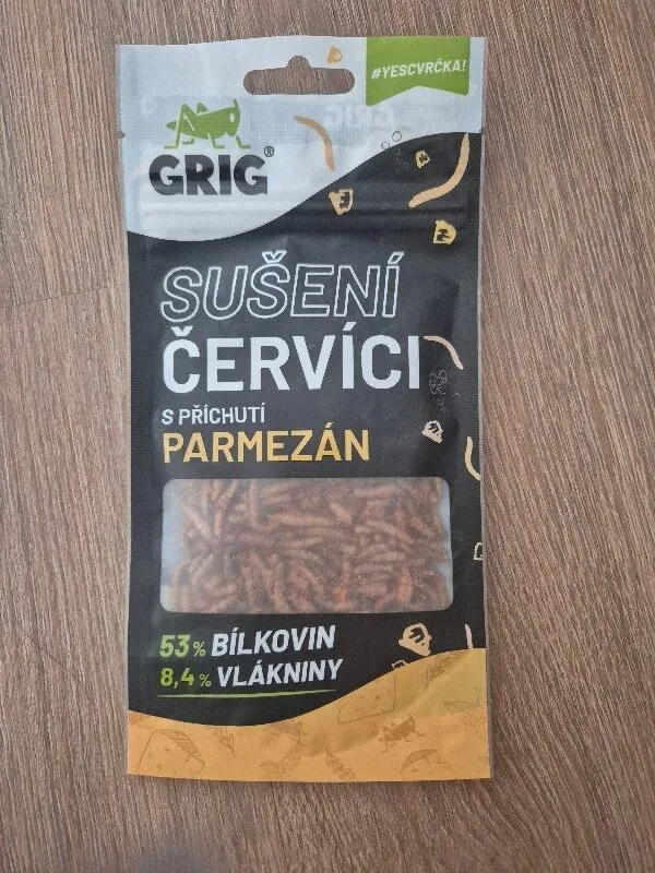 Mehlwürmer - Parmesan