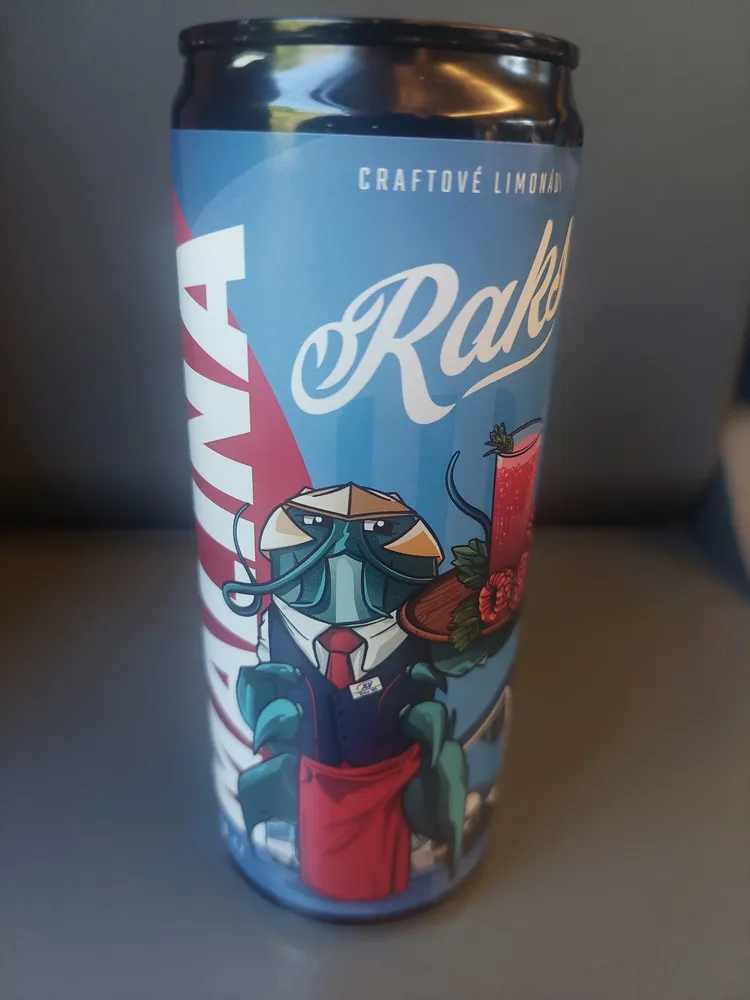 Crafotvá limonáda Raks Malina