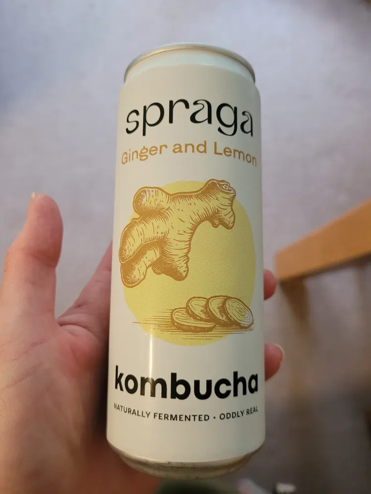 Ginger and Lemon Kombucha