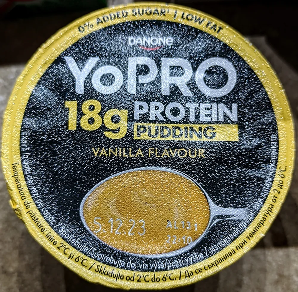 Vanilla Flavour Pudding