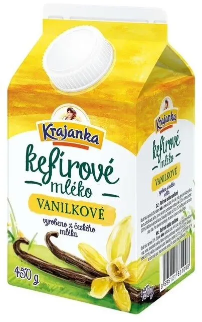 Krajanka Kefírové mléko Vanilkové