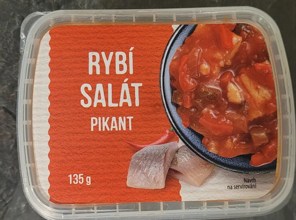 Rybí salát pikant