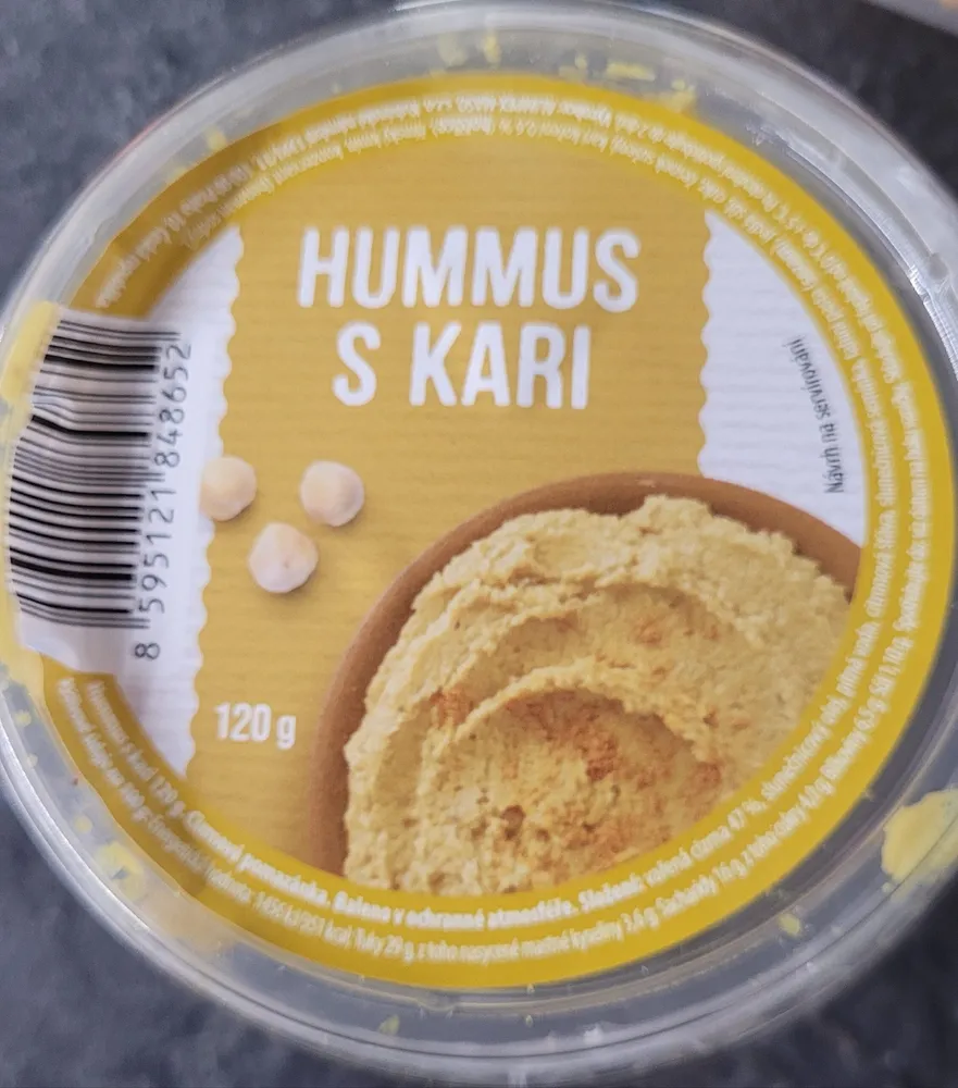 Hummus s kari