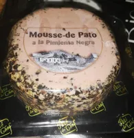 Mousse de pato con pimienta negra