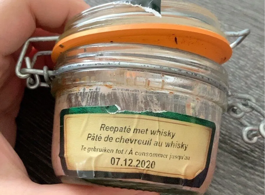 Paté de chevreuil au whisky