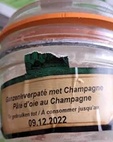 Pâté d'oie au Champagne