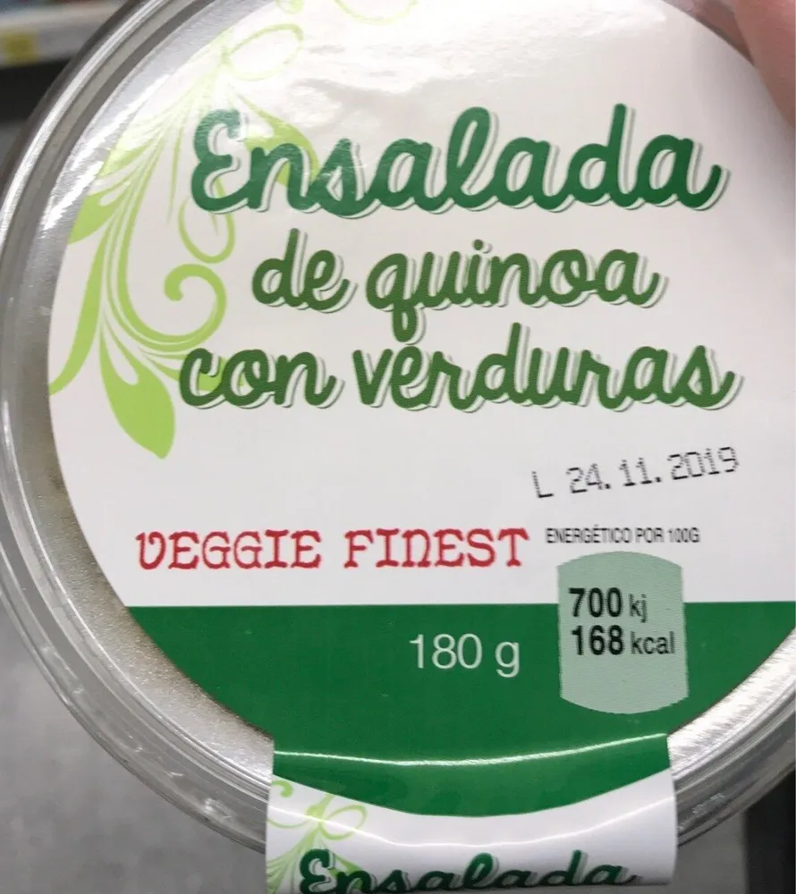Ensalada Quinoa con verduras