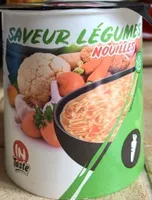 Nouilles instantanées saveur légumes