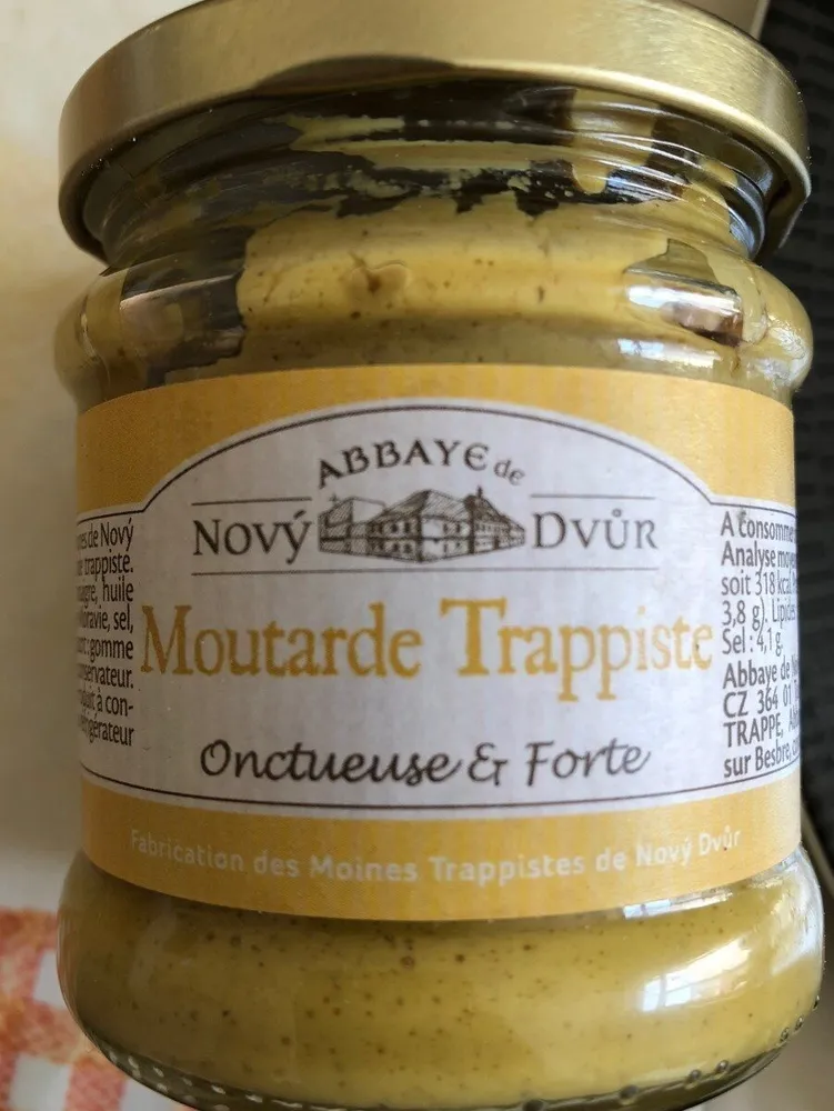 Moutarde trappiste onctueuse et forte