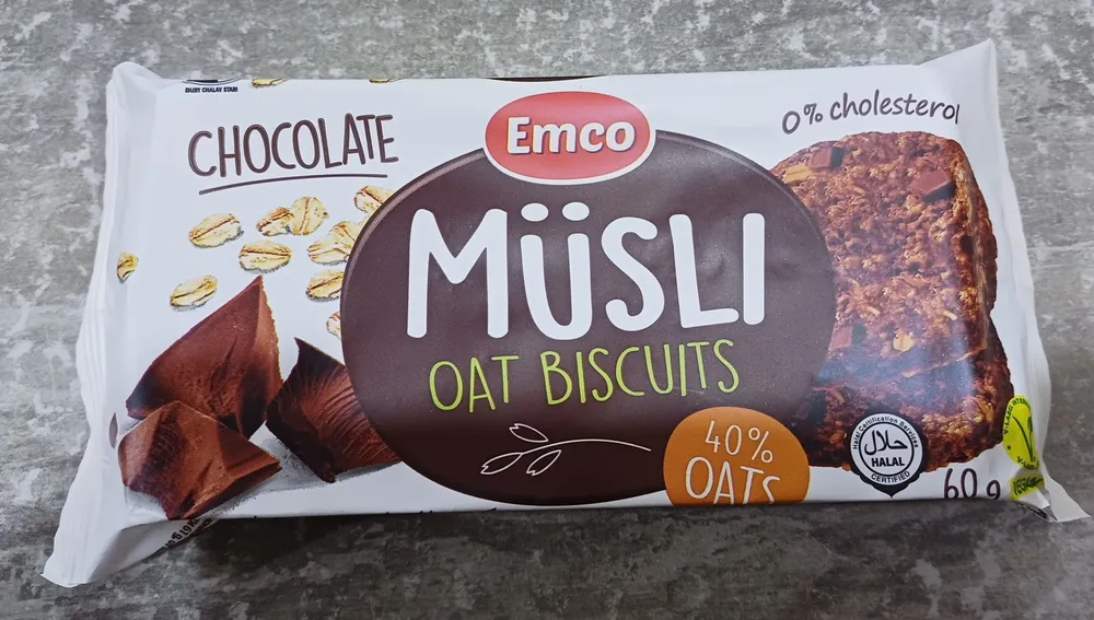 Müsli oat biscuits