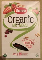 Emco Organic Muesli With Red Fruits