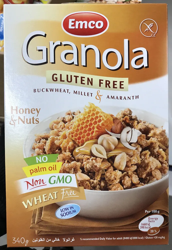 Granola honey & nuts