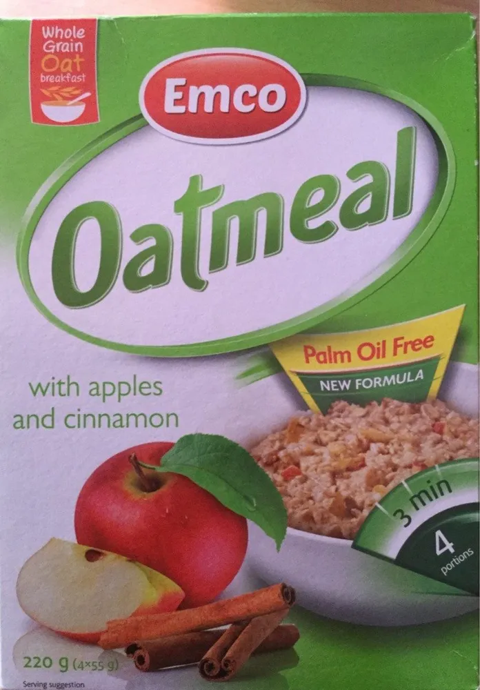Emco Oat Meal Express With Apple & Cinnamon 4 Portions
