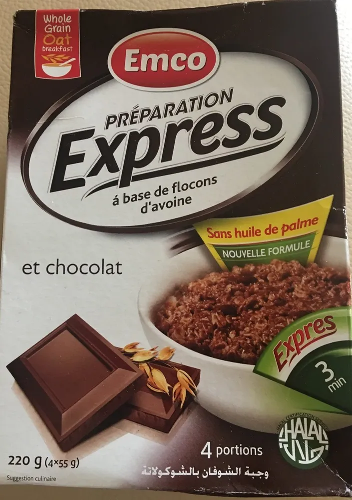 Emco Oat Meal Express With Chocolate
