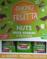 Snack morbido di frutta secca