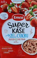 Super Kaše Jahody A Smetana