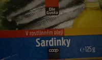 Sardinky v rostlinném oleji
