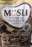 Musli 3 typy čokolády