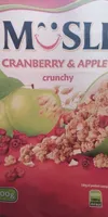 Musli Cranberry & Apple Crunchy